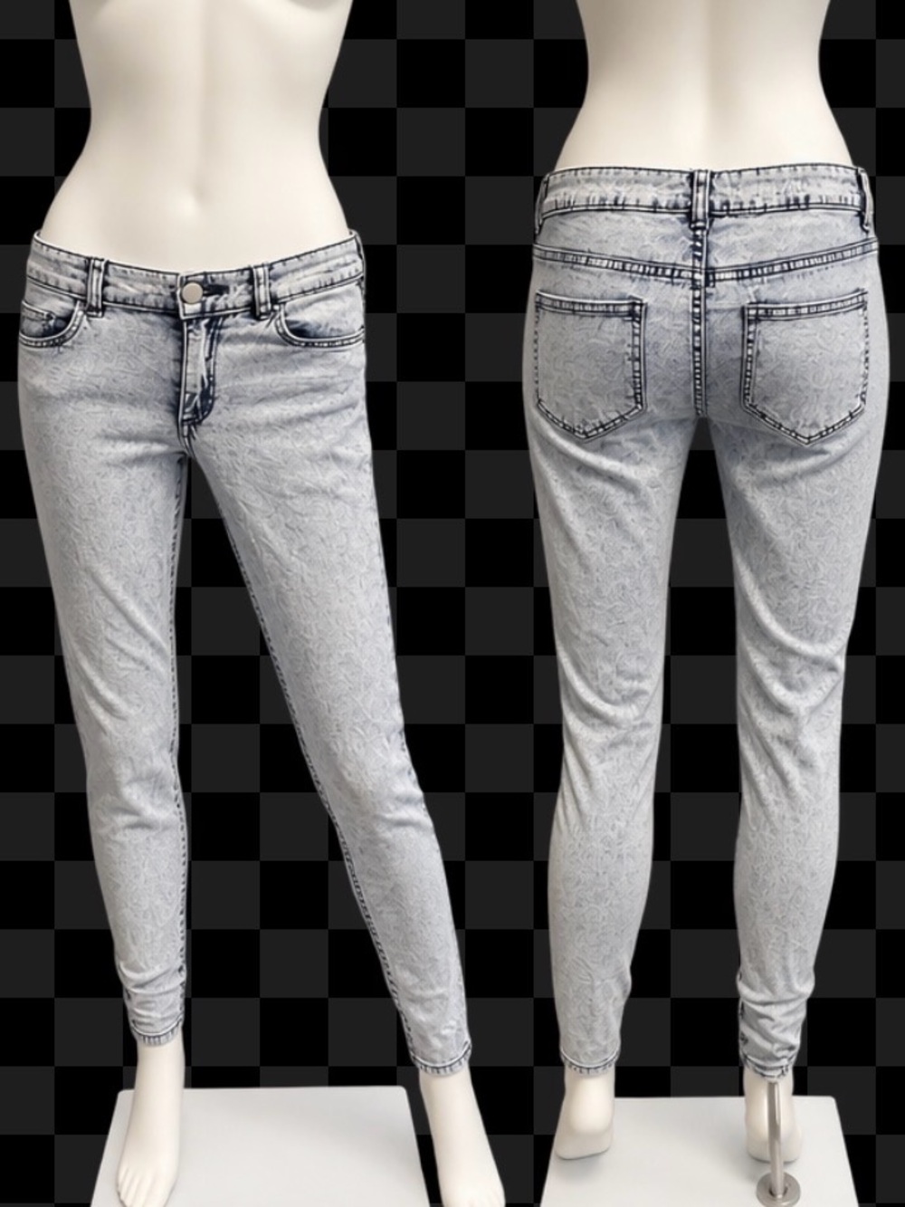 H&M vintage, Women’s Light acid Skinny Jeans (size 8 US)